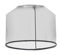 Outsunny Mosquitera para Sombrillas de Jardín Ø3 m Cubierta de Red de Parasol con Cremallera y Tubo Rellenable de Agua Balcón Negro Aosom España