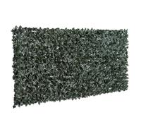 Outsunny Seto Artificial en Rollo 3x1,5 m Pantalla de Cerca de Privacidad para Balcón Valla Jardín Exterior Planta Decorativa de Pared PE Verde