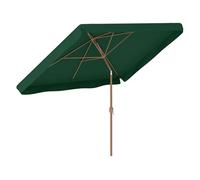 Outsunny Sombrilla de Terraza Exterior 300x200 cm Ángulo Ajustable Verde