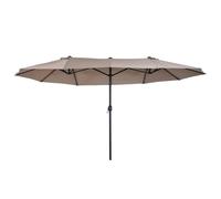 Outsunny Sombrilla Doble Parasol Grande