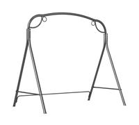 Outsunny Soporte para Columpio de Metal Estructura de Columpio Resistente con Patas en Forma de A Carga 220 kg para Jardín Parque Patio Porche 172x126x170 cm Bronce