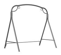 Outsunny Soporte para Columpio de Metal Estructura Resistente con Patas en A para Exterior 172x126x170 cm Acabado en Bronce