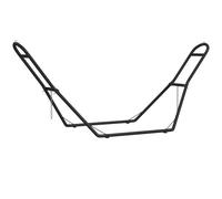 Outsunny Soporte para Hamaca Largo 278 cm Cadena Ajustable con Estructura de Acero para Hamacas de 2,75-4 m Carga 150 kg Negro