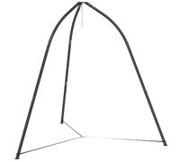 Outsunny Soporte Silla Colgante Outsunny Metal Negro 230x230x210 cm Negro