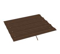 Outsunny Techo de Pérgola Retráctil para Marco de Pérgola Caqui oscuro