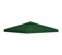 Outsunny Techo de Reemplazo 3x3 Metros para Carpa Pabellón Toldo Eventos Bodas Verde Esmeralda Aosom España