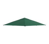 Outsunny Techo de repuesto 3x3 m - 8 orificios, ventilación y protección UV - Verde