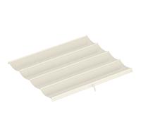 Outsunny Techo de Repuesto Retráctil 3x2,5 m para Sombrilla Toldo de Tela para Cenador Jardín con 8 Orificios de Drenaje Crema Aosom España