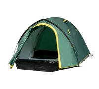 Outsunny Tienda de campaña 2-3 personas tienda domo impermeable ligera ventilada fácil de montar 2 puertas ventanas dim 3,25x1,83x1,3 m Aosom España