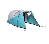 Outsunny - Tienda de campaña Familiar de 4 a 5 Personas, Túnel Impermeable, 2 Puertas + Ventanas, ventilada, fácil de Montar, 4,6 x 2,6 x 1,9 m, Color Azul