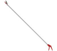 Outsunny Tijeras de Podar de Jardín 180 cm con Mango de Aluminio Ligero y Resistente Cuchilla Metálica para Poda de Ramas Altas Plata Aosom España