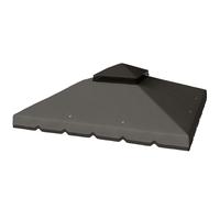 Outsunny Toldo de Repuesto para Gazebo 3x3 m Impermeable UPF30+, 300x300 cm, Gris Aosom España