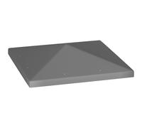 Outsunny Toldo de repuesto para pabellón toldo de cenador orificios de drenaje protección solar UPF30+ 3 x 3 m gris oscuro Aosom España