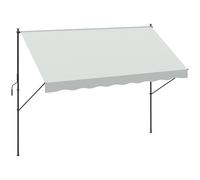 Outsunny Toldo Manual Retráctil 300x170x200-290 cm Ajustable con Manivela Protección Solar UV40+ para Balcón Terraza Crema Aosom España