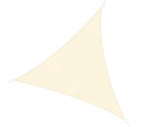 Outsunny - Toldo Vela triangulo (Varios tamaños y Colores), tamaño 3x3x3m, Color Crema