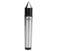 OVAQUIXI Centro Muerto con Media Muesca MT2, Acero con Alto Contenido de Carbono para Torno CNC, Herramienta de Torneado Precisa, Rendimiento Duradero