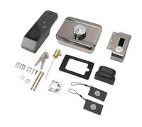OVAQUIXI Cerradura de Combinación de Huella Digital Inteligente Seguridad Mejorada para Puerta de Entrada Electrónica Interior y Exterior Cerradura de Acero Inoxidable para Control de Aplicación
