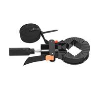 OVAQUIXI Clip para Marco de Cuadros de Carpintería, Soporte de Correa Duradero Ajustable para Marcos de Cuadros y Cajones, Negro, 3,5 M