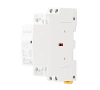 OVAQUIXI Contactor DC 12V 25A, BCH8-25Z, 2NO, Control de Corriente Continua, 25 Amperios
