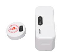OVAQUIXI Descargador Automático de Inodoro, Kit de Descarga sin Contacto con Sensor Infrarrojo ABS con Batería de 1800 MAh, Fácil Instalación Activada por Movimiento para Baños Domésticos y Públicos