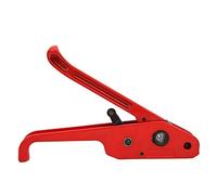OVAQUIXI Herramienta Combinada sin Sello Roja, Tensor de Flejado Eficiente para Cinta PET/PP de 16~19 Mm, Perfecto para Uso en Embalaje Industrial (rojo)