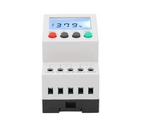 OVAQUIXI Protector de Secuencia de Fases de Voltaje, 3 Fases 3 Hilos, | Carcasa de ABS, Montaje en Riel Guía de 35 Mm, Umbrales Ajustables, Herramientas Mecánicas, relé de Monitoreo, 50/60 Hz