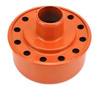 OVAQUIXI Respiradero Redondo de Inserción, Metal, Tubo de 1 Pulgada, | Construcción de ABS y Metal, Uso de Tapa de Válvulas de Motor, Ajuste para Chevy 327 350 396 454, Ford 302 351W 502