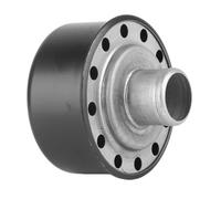 OVAQUIXI Respiradero Redondo de Inserción, Metal, Tubo de 1 Pulgada, | Construcción de ABS y Metal, Uso de Tapa de Válvulas de Motor, Ajuste para Chevy 327 350 396 454, Ford 302 351W 502