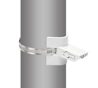 OVAQUIXI Soporte de Montaje Vertical para Poste para Cámara de Seguridad, Abrazadera Metálica de Montaje para SoloCam E42 E30 S340 4G LTE CAM S330 (en Poste 340)