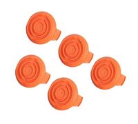 OVAQUIXI Tapa de Carrete de Recambio 5,8x3,2 Cm 5 Piezas para WA0010 | Construcción de Plástico, Uso en Jardín, Instalación Fácil, Ajuste Directo para WA0010, Accesorio para Herramienta de Césped