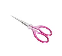 OVAQUIXI Tijeras para Cortar Telas, Tijeras de Coser de Acero Inoxidable con Mangos Ergonómicos y Cubierta de Cuero PU para Bordado a Medida, álbumes de Recortes, Costura, Uso Doméstico (#7)