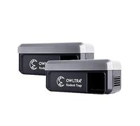 OW7 en/al Aire Libre eléctrica Trampa rodador, instantánea Kill Mouse y Rat Zapper con Cubierta Impermeable, Sonido y luz Alarma, baterías o Fuente de alimentación USB, Impermeable Clase IPX4, Negro