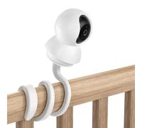 OWOKISO Soporte de Pared para TP-Link Tapo C210/C200, rotación de 180 Grados, Material de Silicona, Soporte de cámara de Seguridad fácil de Instalar, Compatible con Kasa Indoor Pan EC70/KC410S