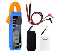 OWON CM2100 Pinza Amperimétrica Digital Autorango 20000 Recuentos Probador de Capacitancia de Resistencia CA/CC Multímetro TrueRMS Múltiples Funciones de Medición NVC VFC