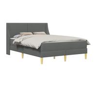 Owoxanthellate Cama tapizada con colchón, 120 x 190 cm, somier de láminas | Funda transpirable con cremallera y espacio al suelo para mayor espacio de almacenamiento en el dormitorio moderno o juvenil.