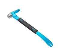 OX Pro Barra Sacaclavos 300 mm | Cabeza de Martillo y Garra Biselada | Cabeza martillo única · Garra biselada pulida · Mango antideslizante · Acero de alta resistencia
