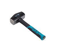 OX Tools Martillo Maza Profesional Mango Fibra de Vidrio 1,8 kg - Mazo Albañil Construcción