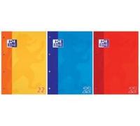 Oxford 100050354 bloque líneas 20 - A4, 50 hojas, 90 g/m², 4 orificios