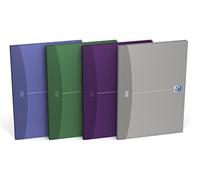 Oxford 282904 - Paquete de 5 cuadernos A4, azul
