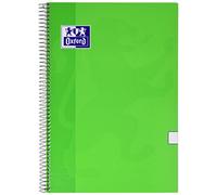 Oxford 341688 - Cuaderno liso con margen, formato folio, 80 hojas, 1 cuaderno
