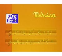 Oxford school musica a5 apaisado - tapa blanda - libreta grapada - 5 p
