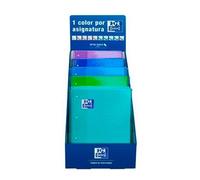 Oxford 400088609 - expositor de 25 cuadernos, multi(colores fríos)