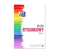 Oxford 400093195 Bloc de dibujo A4 20 hojas, 120 g/m2, paquete de 20 unidades) Color Blanco