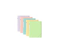 Oxford - 400187619 carpeta Polipropileno (PP) Azul, Verde, Rosa, Púrpura, Amarillo A4 (Color no elegible) 400187619