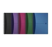Oxford 754111 - Cuaderno de anillas tamaño A5 - Pack de 5 uds.