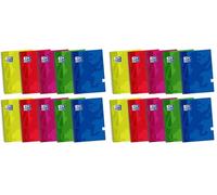 Oxford 941611 - Cuaderno folio 80 hojas, cuadricula 4 x 4 (Paquete de 4)