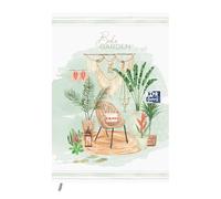 Oxford - Agenda escolar Boho Chic 2020 - 2021 formato 12 x 18 cm, diario, 352 páginas, diseño de Lama