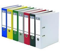OXFORD - Archivador de palanca Smart Pro+ A4XL con respaldo de 80 mm, 2 anillos en D, cubierta de polipro con relleno de papel, colores surtidos