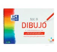 Oxford Bloc Dibujo Escolar Tapa Blanda Espiral 20 Hojas 130 gr A3+ Liso Blanco