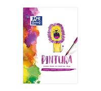 Oxford - Bloc pintura infantil A4, tapa blanda, contratapa rígida, 20 hojas encoladas, 180 gr
